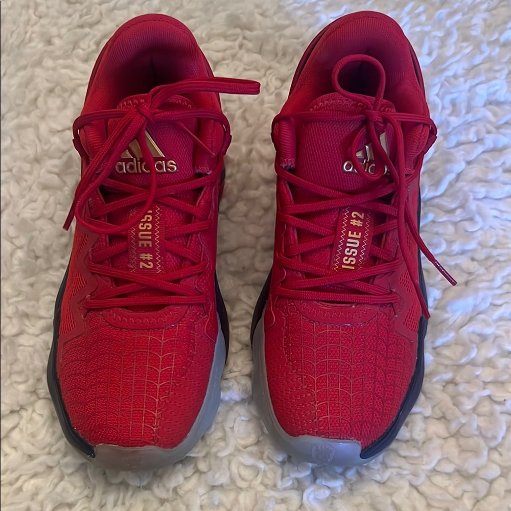 Adidas Marvel Kids Red Sneakers